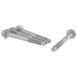 Leaf Spring Shackle Bolt Suspension Crossmember Reinforcement - M12 x 95MM, Rear