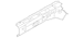 Fender Rail Apron - Left, Front