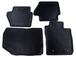 Fiesta 2012-2019 4pc Charcoal Black Carpet Floor Mat Set