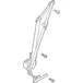Seat Belt Lap and Shoulder Retractor Pretensioner - Right, Front