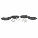 Disc Brake Pad Set Kit Lining