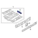 Floor Pan Crossmember - Rear, Center (Police)