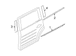 Door Applique Molding - Right