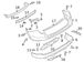 Bumper Cover - Rear (Platinum, ST)