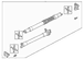Drive Shaft Prop - Rear 5.0L