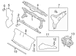Radiator Support Tie Bar Reinforcement - Front, Lower