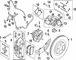 Brake Hydraulic Hose tube <br>A flexible Hose, typically used on moving parts of a vehicle, which