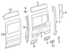Quarter Panel Body Side - Left, Rear, Outer (All Long)