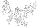 Seat Cushion Foam Pad - Left, Rear