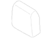 Seat Headrest Cover - Right, Rear