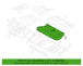 Seat Cover Cushion - Left, Rear (XLT)