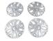 Transit 2015-2024 16 Sparkle Silver Wheel Covers