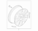 Wheel Rim 20 X 8 Cast