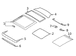 Radio Aerial Support Plate - Rear