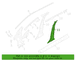 Body B-Pillar Reinforcement B Pillar Panel - Left, Inner