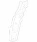 Fender Apron Bracket - Left, Front