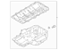 Engine Oil Pan <br>A Pan, which is attached and sealed to the bottom of an Engine, that holds
