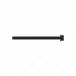 M10 x 145mm Hex Head Bolt, Grade 10.9, Phosphate Coated