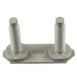 Bolt And Plate Bumper Face Bar Reinforcement Beam - M10 x 35MM 35