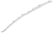 Curtain Air Bag Module - Left