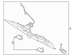 Licence Plate Lamp Including Bulbs - Front, Rear