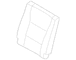 Seat Back Cushion Cover - Right, Rear (XL)