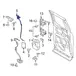 Door Latch Lock Actuator Motor - Left, Front