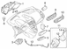 Automatic Transmission Shift Lever Gear - 1.6L (AT)
