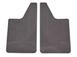 Splash Guard - Heavy Duty (flat), Rear Pair, Black with Ford Logo
