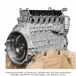 3/4 Engine MBE906 6.4L EPA04 902919 With Constant Throttle with Flywheel Housing