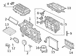 Evaporator case seal kit