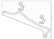 Suspension Stabilizer Bar Roll - Front