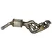 Catalytic Converter with Integrated Exhaust Manifold And Catalyst - 5.0L