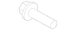 Disc Brake Caliper Anchor Plate Bolt Bracket Mounting - M10 X 46, Rear