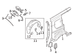 Quarter Panel Splash Shield Filler - Right, Inner