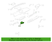 Molding Instrument <br>Instrument Panel Bolster Trim Sandstone