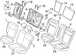 Seat Cushion Pad Cover - Left, Rear