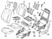Seat Heater Pad Heating Element - Left, Right, Front