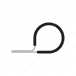 Coated Hose Clamp, #16, 1.00 inch Diameter