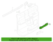 Door Panel Handle Cover - Right, Rear (Limited)