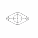 Gasket - Mounting Flange, 8.2L