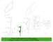 Window Regulator Guide Track Extension - Left, Front