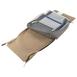 Seat Cover Baja tan Cushion <br>A that replaces the original equipment back and bottom
