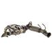 Catalytic Converter with Integrated Exhaust Manifold And Catalyst - 2.5L
