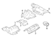 Fuel Tank Shield Floor Pan Heat