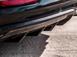 Mustang Mach-E 2021-2025, Air Design® Gloss Shadow Black Rear Bumper Fascia Diffuser Kit