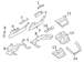 Panel Trim <br>Instrument Cover Extension Instrument Opening finish - Front, Lower, Outer