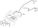 Back Glass Wiper Motor Nut