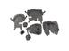 Covercraft Carhartt Rear Protective Seat Covers in Pebble Grey