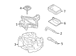 Trunk Floor Storage Box Stowage